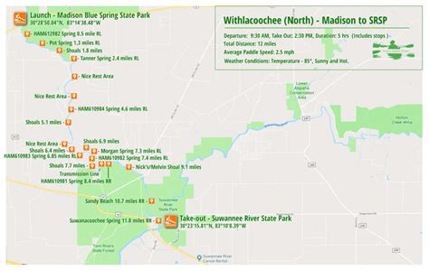 graphic-paddlemap-withlacoochee-river-north | Florida Paddle Notes