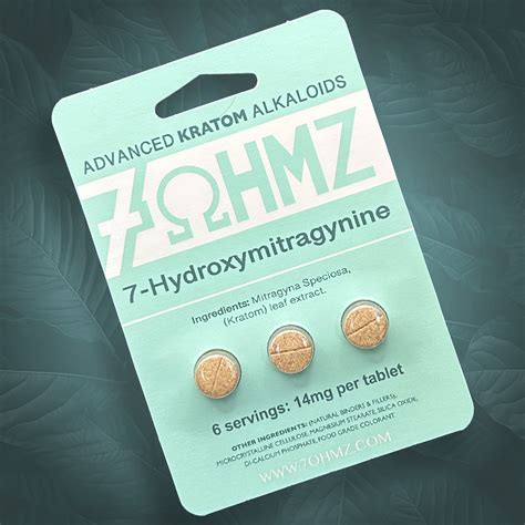 7OHMZ Kratom Tablets | FREE SHIPPING