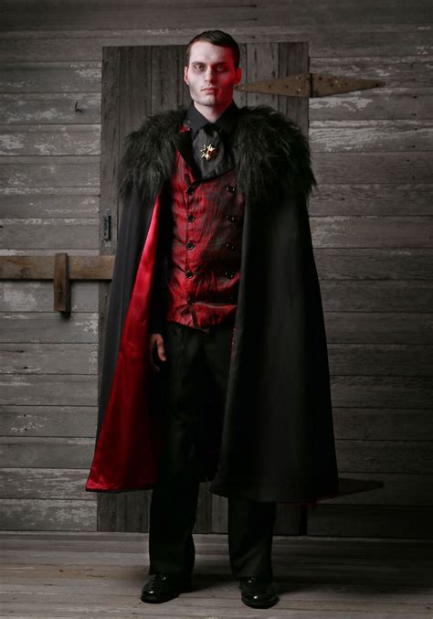 Deluxe Vampire Costume for Men | Vampire costumes, Mens vampire costume ...