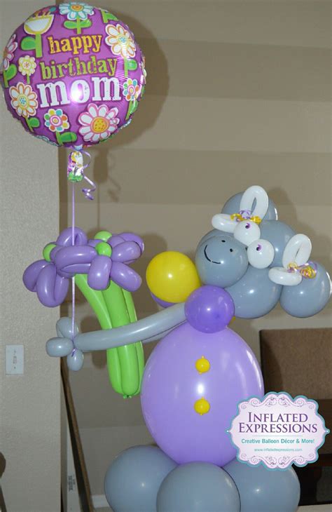 Happy birthday mom balloon bouquet sculpture arrangement | Happy ...