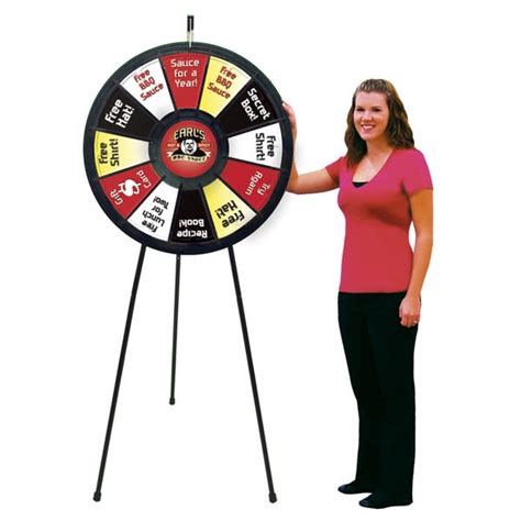 Spin N Win Prize Wheel Kit | Promotional Spinning Prize Wheels in Bulk