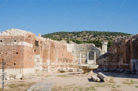 Ancient Efes Efesus city ruins in Turkey Stock Photo | Adobe Stock