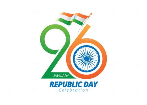 26 January Republic Day Celebration Sticker | Republic day, Republic ...