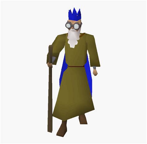 Runescape Character Png - Osrs Wise Old Man Outfit, Transparent Png ...