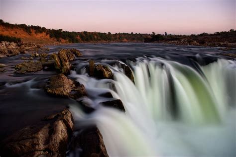 The Dhuandhar Falls is located on Narmada River in Bhedaghat. River ...