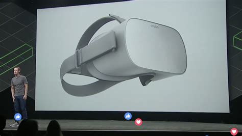 Mark Zuckerberg Unveils Oculus Go