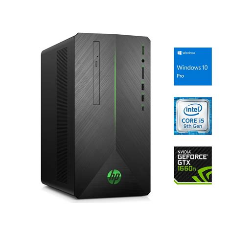 HP Pavilion 690 Gaming Desktop, Intel Core i5-9400F Upto 4.1GHz, 8GB ...