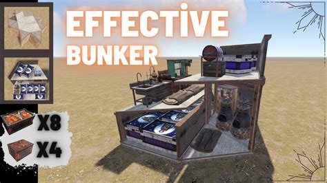 Rust New Effective Bunker Design - YouTube