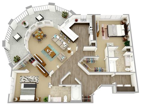 3D Floor Plans | 3D Plans | 3D House Floor Plans