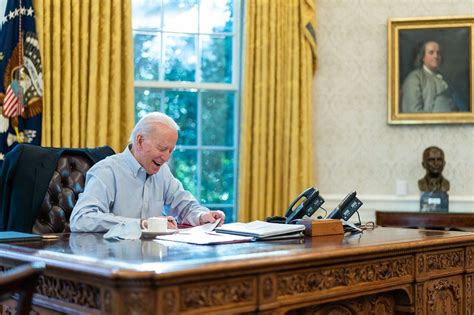 White House photos reveal how Joe Biden is settling in