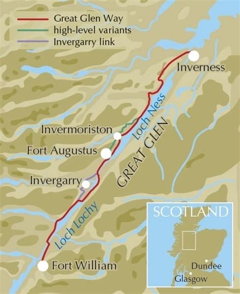 Great Glen Way OS map booklet - Scotland's Great… | Cicerone Press