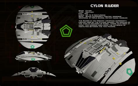 Cylon Raider Mk I ortho [update] | Battlestar galactica, Battle star ...