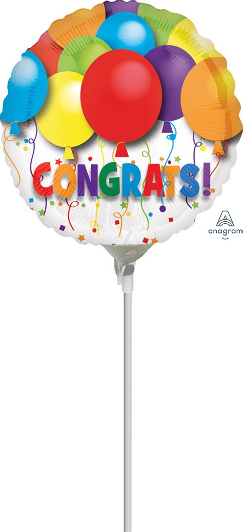 Buy 09" Bold Congratulations Balloons balloons for only 0.5 USD by ...