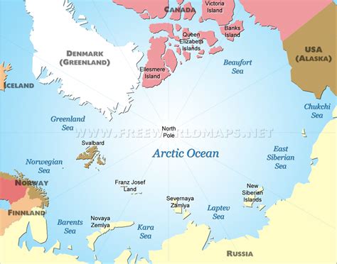 Map Of Arctic Ocean | Living Room Design 2020