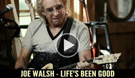 Joe Walsh - Life's Been Good