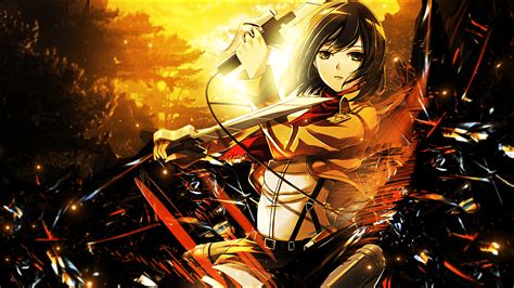 Attack On Titan Mikasa Ackerman Wallpapers - Wallpaper Cave