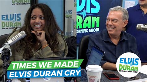 All Of The Times We've Made Elvis Duran Cry | 15 Minute Morning Show ...