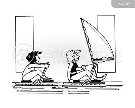 Rowing Machine Cartoons and Comics - funny pictures from CartoonStock