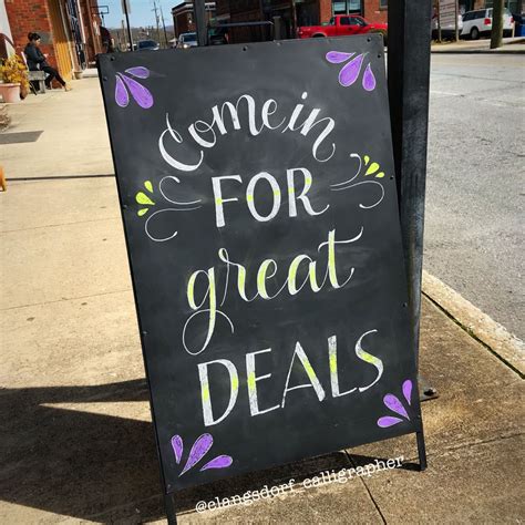 Chalkboard | Sidewalk chalkboard sign, Retail signs, Sidewalk signs