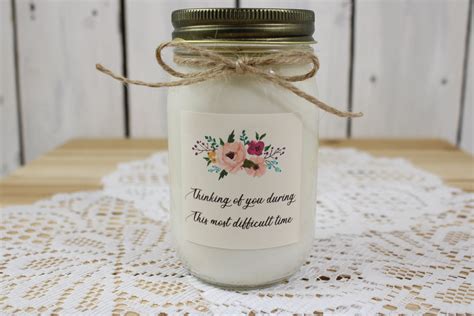 Sympathy Candle Gift Condolence Gift Box Condolence Candle - Etsy