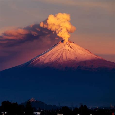 Volcan Popocatepetl Map