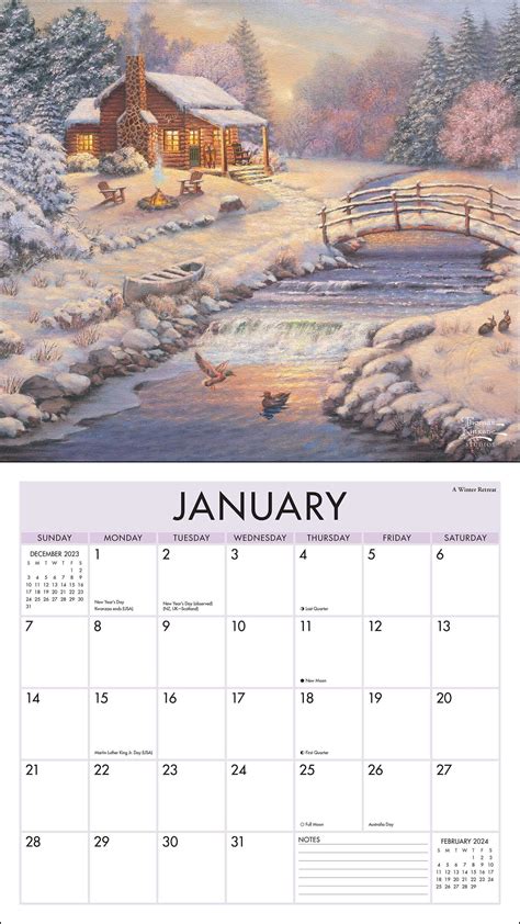 2024 Wall Calendars At Amazon Canada Online - Denny Felicle