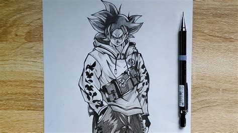 How to Draw Drip Goku ultra instinct [ Dragonball] - YouTube