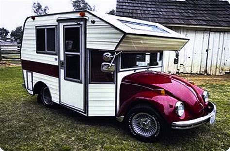 Vintage VeeDub Beetle Camper