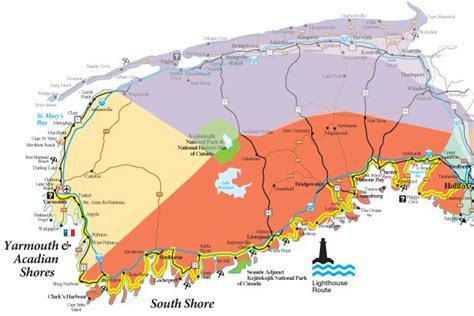 Lighthouse Route, Nova Scotia | Nova scotia, Nova scotia lighthouses ...