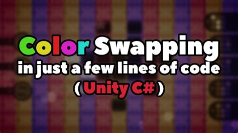 Easy Unity 2D Tutorial: Swapping Colors with Unity Post Processing ...