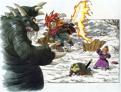 Chrono Trigger original art by Akira Toriyama Chrono Trigger, Video ...