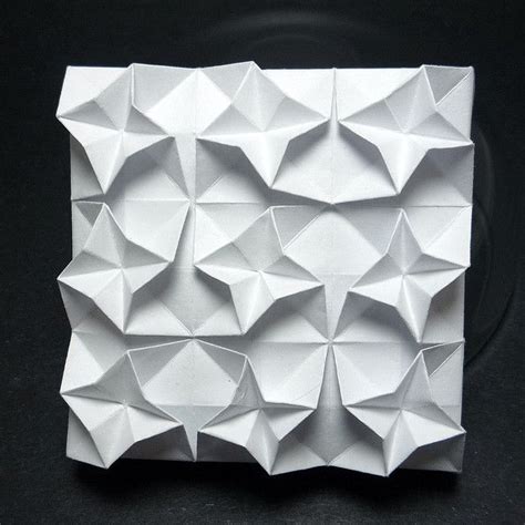 First Tessellation | Origami patterns, Origami paper art, Abstract drawings