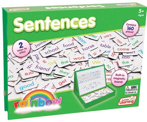 Rainbow Sentences - Speech Corner