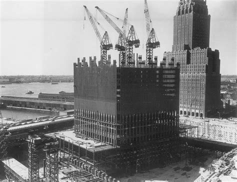 The World Trade Center under construction through fascinating photos ...