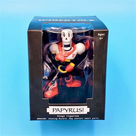 Undertale Little Buddies Papyrus Vinyl Figure Official Skeleton ...