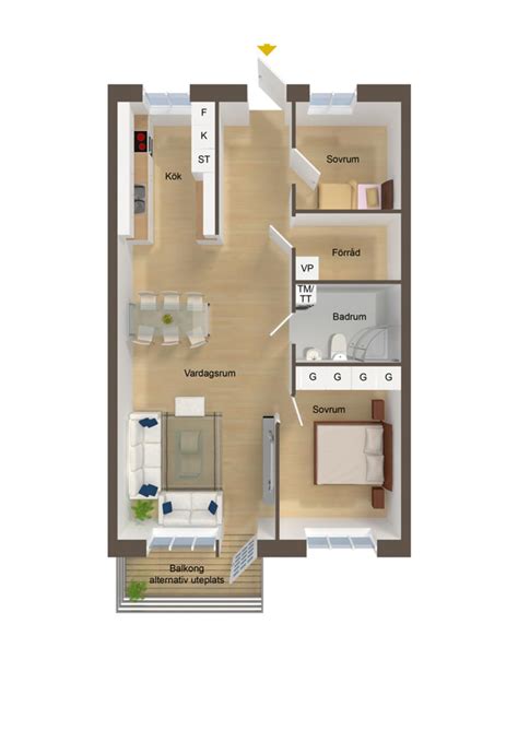 Small 2 Bedroom House Plans With Measurements | Psoriasisguru.com