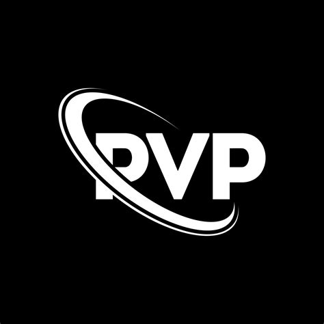 logotipo de pvp. carta pvp. diseño de logotipo de letra pvp. iniciales ...