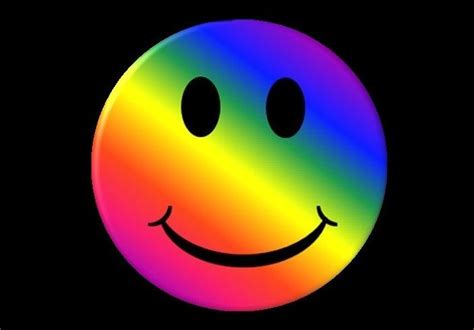 Regenbogen / Rainbow - Smiley | Emoji wallpaper, Smiley emoji, Smiley