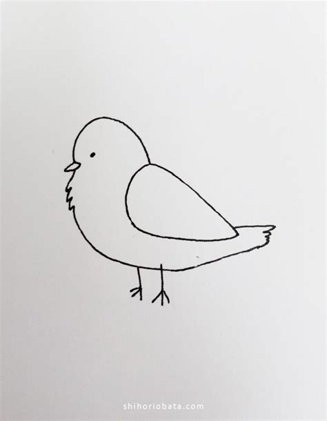 how to draw a bird easy way - Alanna Thurston