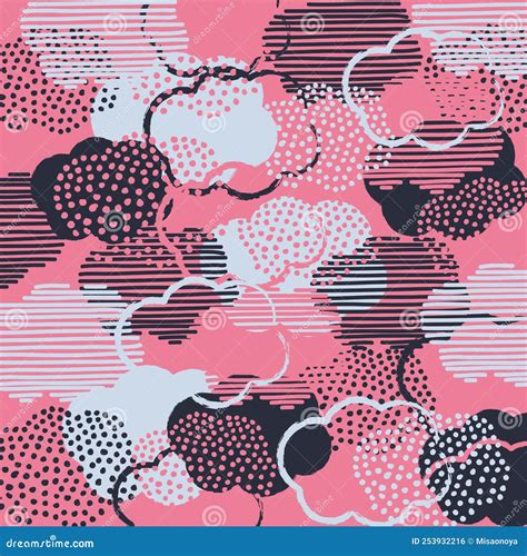 Dull Color Cloud Illustration Background Stock Vector - Illustration of ...