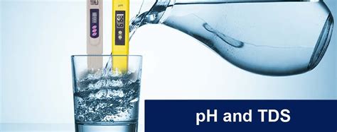 What is Difference between pH and tds in the water