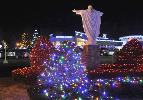 La Salette Shrine Christmas Lights - Christmas Ornaments 2021