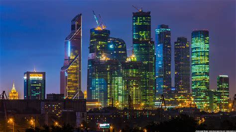 Moscow Skyline 1080p | Wide Screen Wallpaper 1080p,2K,4K