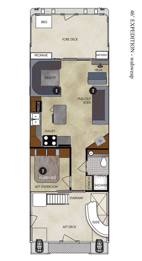 (+27) Houseboat Floor Plans Wonderful Design Picture Collection