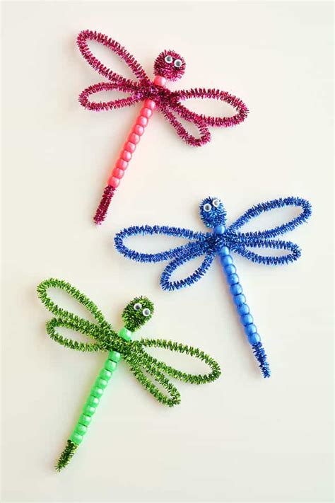 6 Cute Dragonfly Crafts - DIY Thought