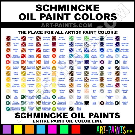 Schmincke Oil Paint Brands - Schmincke Paint Brands, Oil Paint, Mussini ...