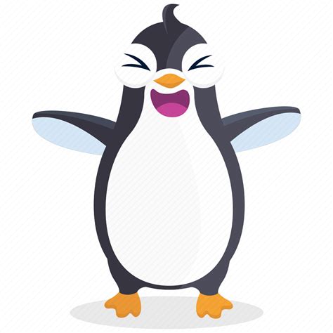 Emoji, emoticon, happy, penguin, smiley, sticker icon - Download on ...