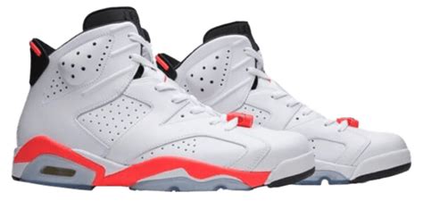 The Jordan 6 Infrared White Sneaker Offers Bright, Flashy Style | eBay