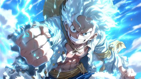 Luffy Gear 5 Lightning God One Piece Live Wallpaper - MoeWalls