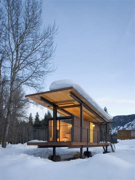 Rolling Huts, Winthrop Massachusetts, USA, Olson Kundig Architects ...